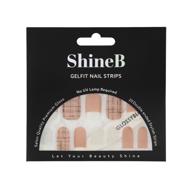 SHINEB GELFIT nagų gelio juostelės