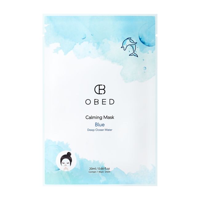 OBED CALMING BLUE veido kaukė, 20 ml