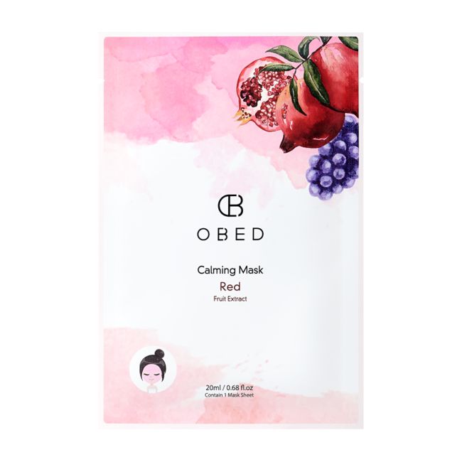 OBED CALMING RED veido kaukė, 20 ml