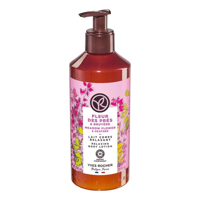 YVES ROCHER MEADOW FLOWER & HEATHER RELAXING kūno losjonas, 390 ml