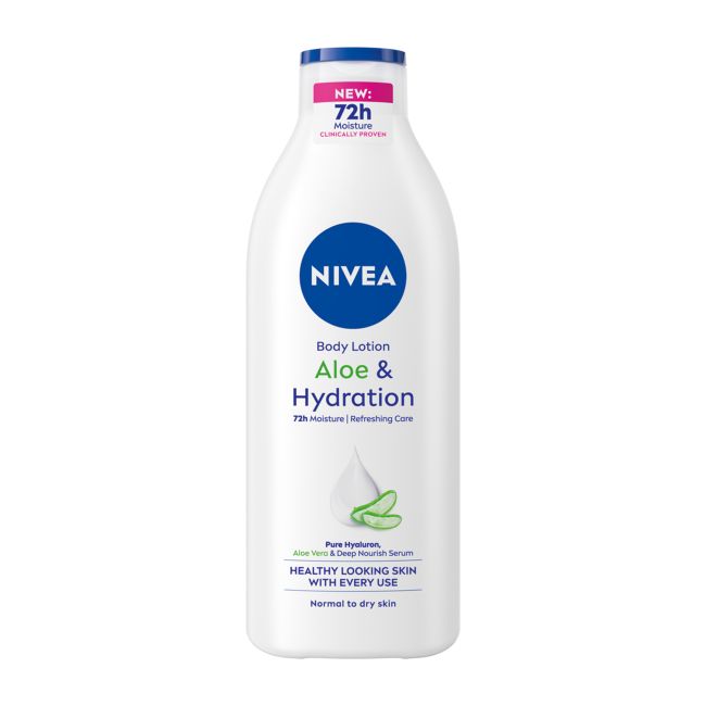 NIVEA ALOE & HYDRATION kūno losjonas, 400 ml