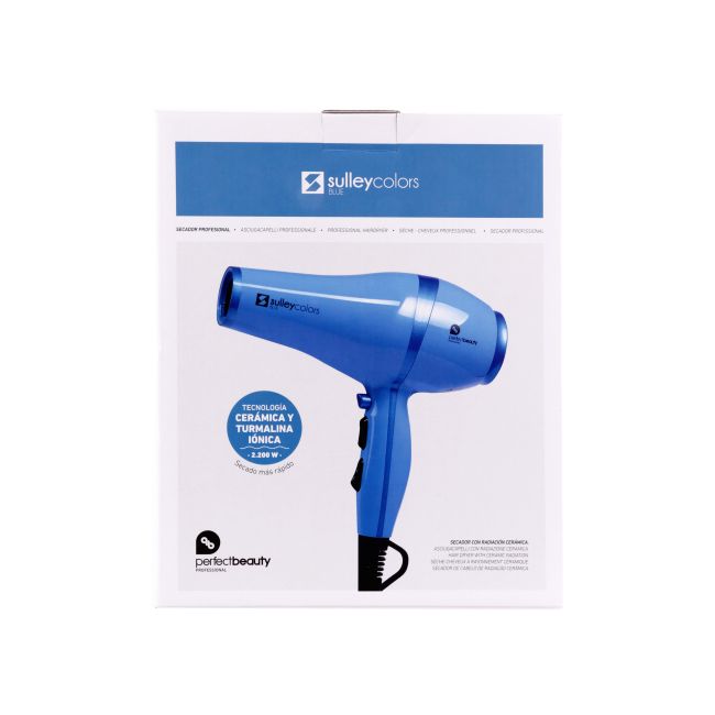 PERFECT BEAUTY  PROFESSIONAL SULLEY COLORS BLUE plaukų džiovintuvas