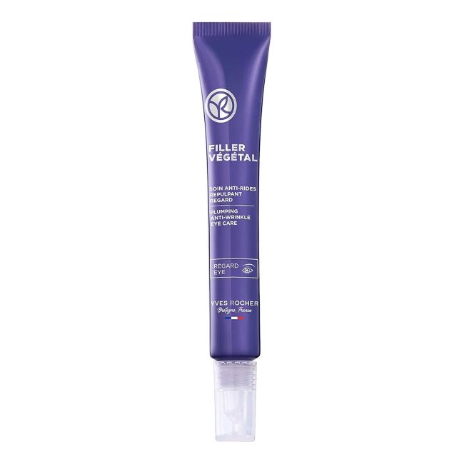 YVES ROCHER FILLER VEGETAL PLUMPING ANTI-WRINKLE paakių kremas, 14 ml