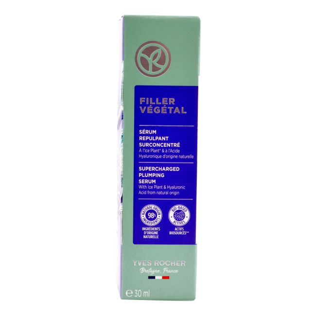 YVES ROCHER FILLER VEGETAL SUPERCHARGED PLUMPING veido serumas, 30 ml
