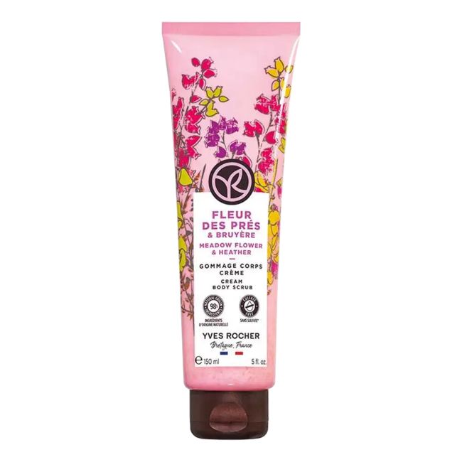 YVES ROCHER MEADOW FLOWER & HEATHER kūno šveitiklis, 150 ml