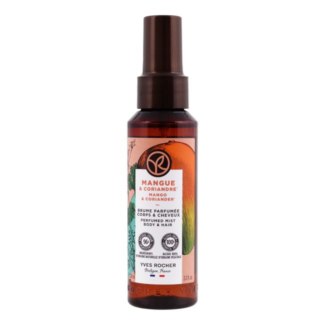 YVES ROCHER MANGUE & CORIANDRE kūno ir plaukų dulksna, 100 ml