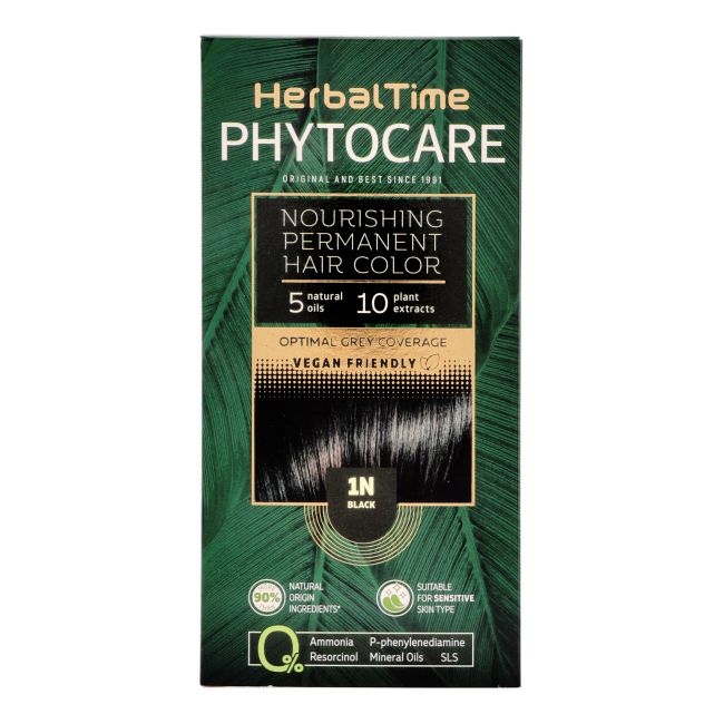HERBAL TIME PHYTOCARE NOURISHING PERMANENT plaukų dažai