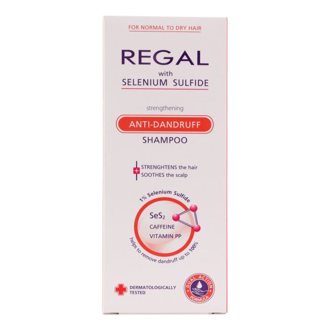 REGAL STRENGTHENING ANTI-DANDRUFF plaukų šampūnas, 200 ml