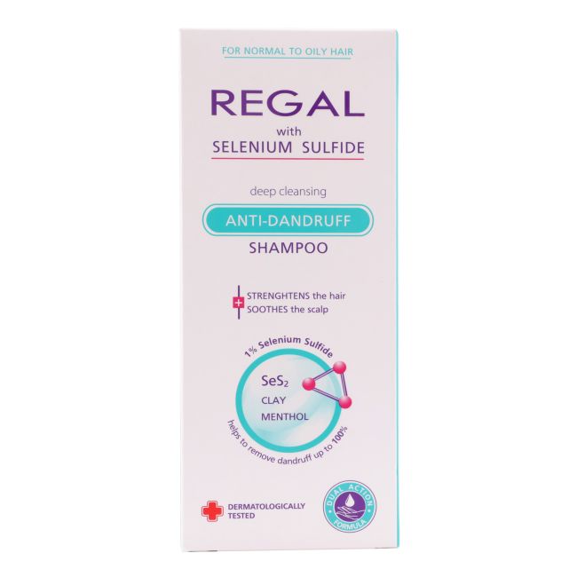 REGAL DEEP CLEANSING ANTI-DANDRUFF plaukų šampūnas, 200 ml