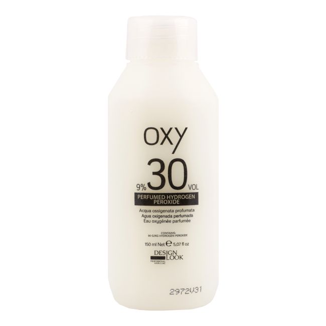 DESIGN LOOK OXY 30 VOL 9% parfumuotas oksiduojantis emulsinis kremas, 150 ml