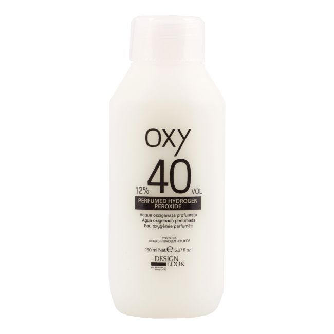DESIGN LOOK OXY 40 VOL 12% parfumuotas oksiduojantis emulsinis kremas, 150 ml