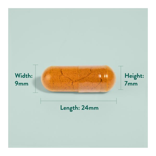 H&B HIGH STRENGTH Ciberžolė 600 MG ir juodieji pipirai, 90 kapsulių
