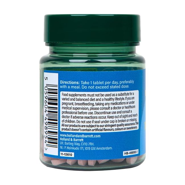 H&B HIGH STRENGTH Vitaminas B12 1000 µg, 120 tablečių