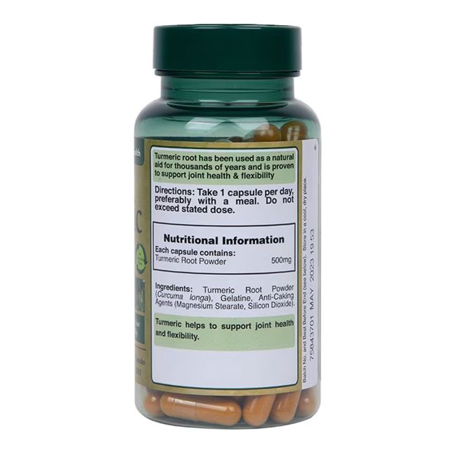 H&B Ciberžolė 500 MG, 90 kapsulių