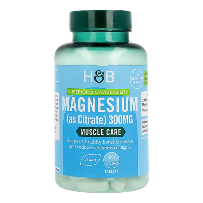 H&B Magnio citratas 300 MG, 90 tablečių