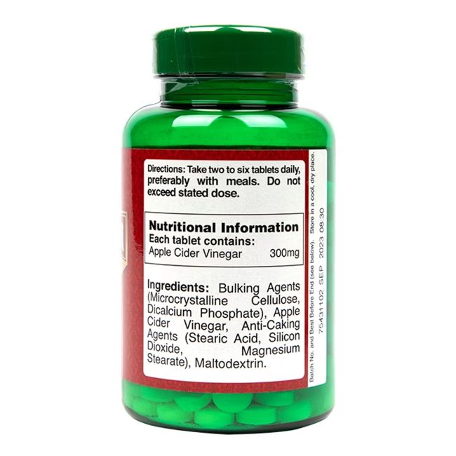 H&B Obuolių sidro actas 300 MG, 200 tablečių