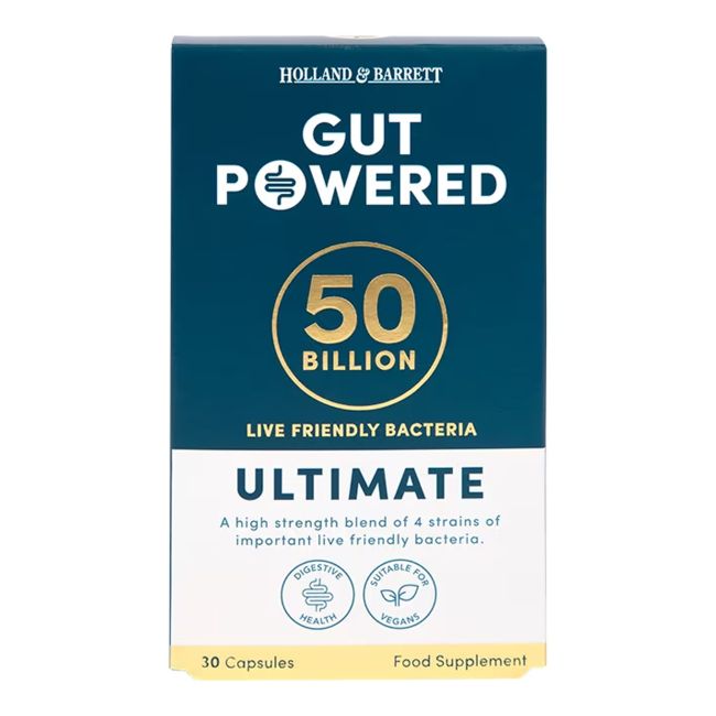 H&B GUT POWERED ULTIMATE Probiotikai,, 30 kapsulių