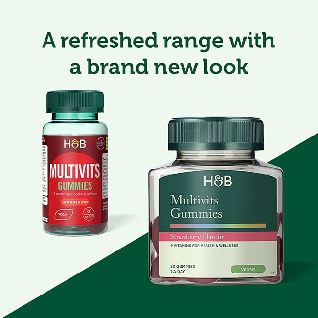 H&B Multivitaminai, 30 guminukų