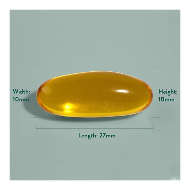 H&B HIGH STRENGTH TRIPLE omega 3-6-9, 60 kapsulių