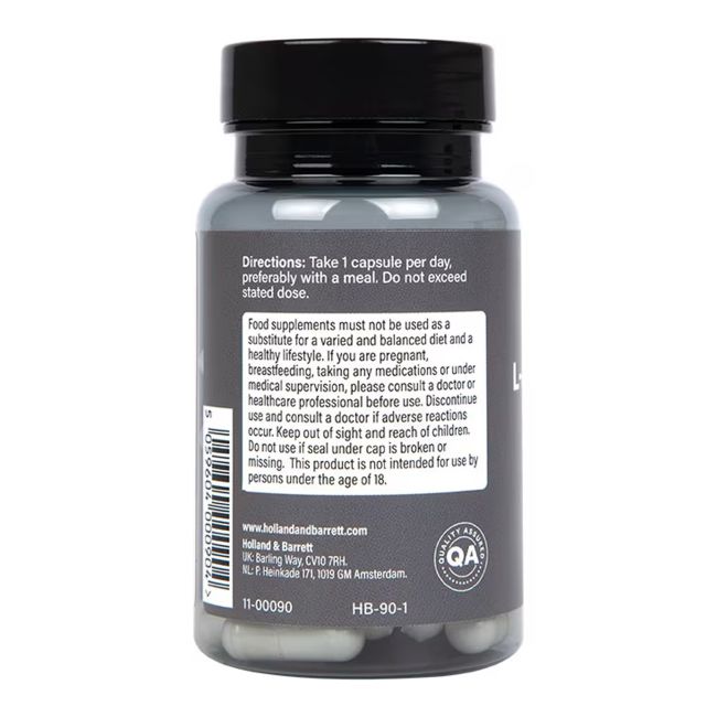 PE NUTRITION L Argininas 500 MG, 50 kapsulių