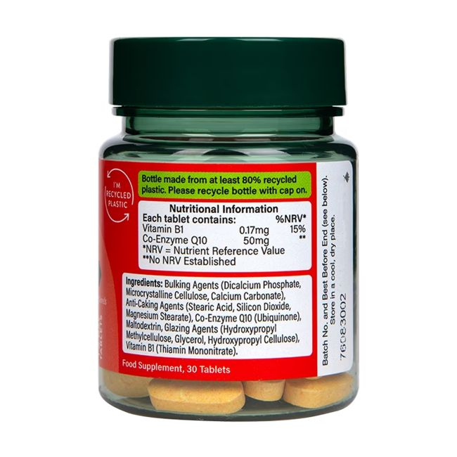 H&B kofermentas Q10 50 MG, 30 tablečių