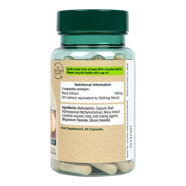 H&B MACA 1500 MG, 90 kapsulių