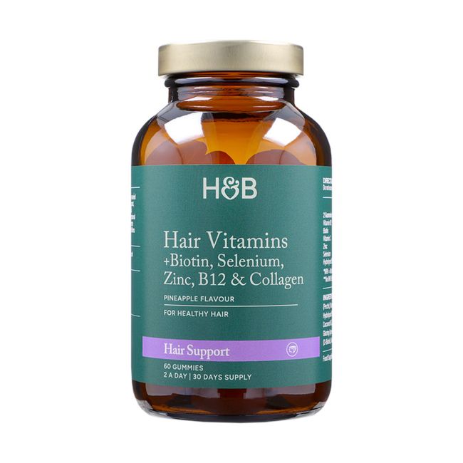 H&B Vitaminai plaukams, 60 guminukų
