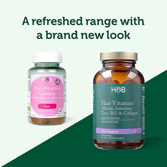 H&B Vitaminai plaukams, 60 guminukų