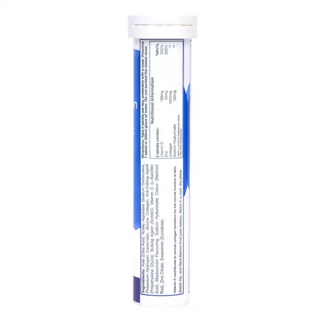 H&B Kolagenas 1000 MG, 20 šnypščiųjų tablečių