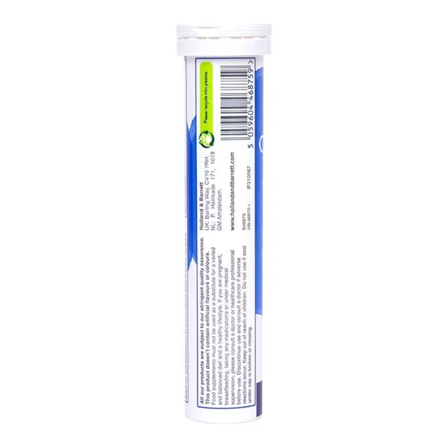 H&B Kolagenas 1000 MG, 20 šnypščiųjų tablečių