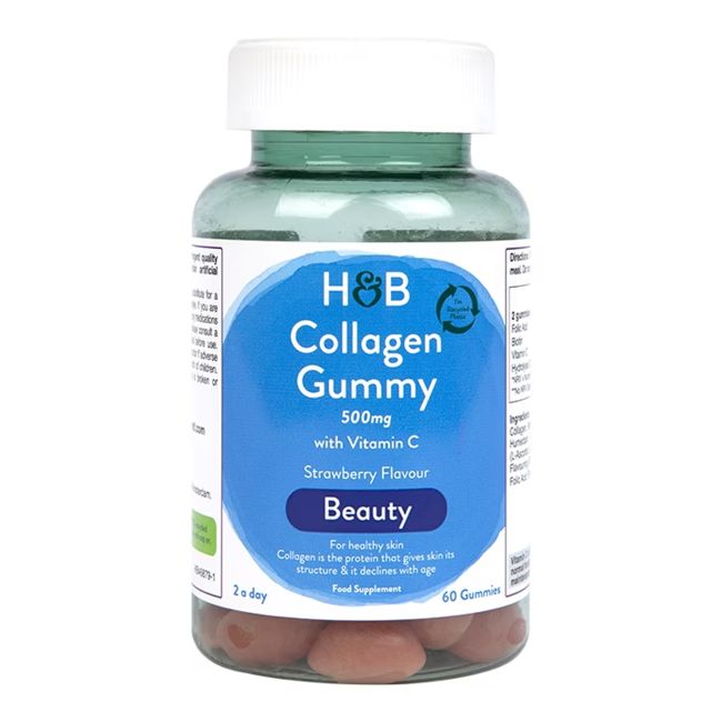 H&B Kolagenas 500 MG, 60 guminukų