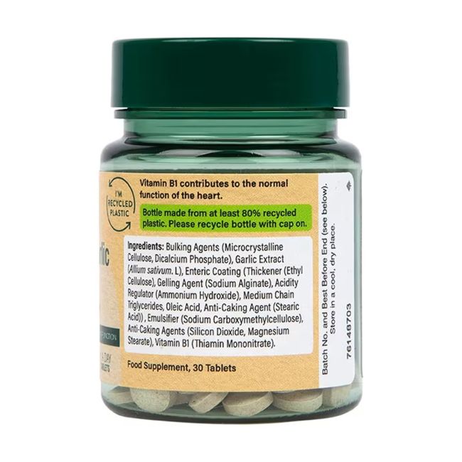 H&B Bekvapis česnakas 500 MG, 30 tablečių