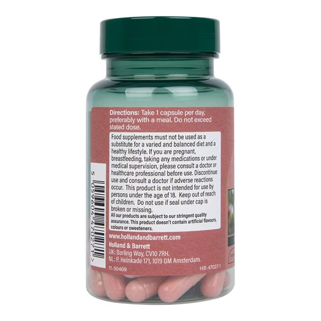 H&B Montmorency vyšnios 435 MG, 30 kapsulių