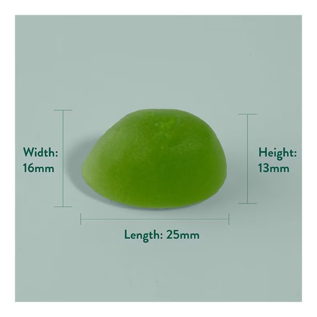 H&B VEGAN TRIPLE omega 3-6-9 rūgštys, 60 guminukų