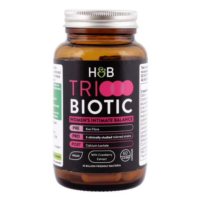 H&B TRIO BIOTIC WOMEN'S INTIMATE BALANCE , 60 kapsulių
