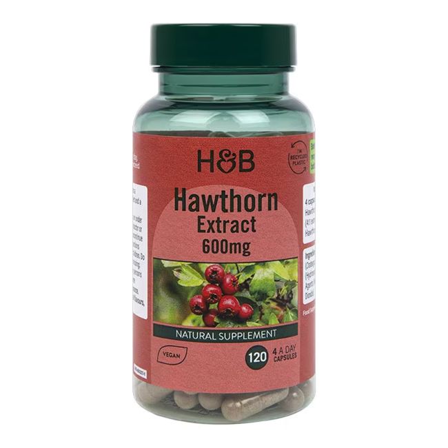 H&B Gudobelių ekstraktas 600 MG, 120 kapsulių