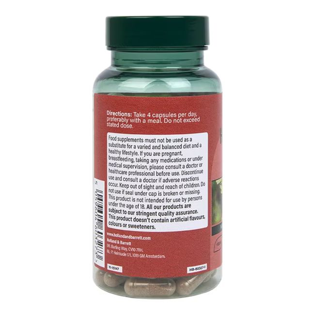 H&B Gudobelių ekstraktas 600 MG, 120 kapsulių