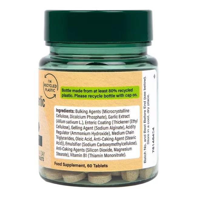 H&B Bekvapis česnakas 1000 MG, 60 tablečių