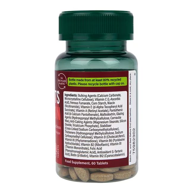 H&B Multivitaminai su geležimi, 60 tablečių