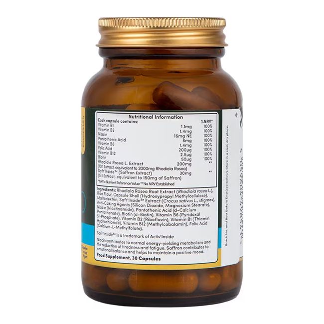 H&B EXPERT CALM DAILY SUPPORT emocinei pusiausvyrai palaikyti, 30 kapsulių