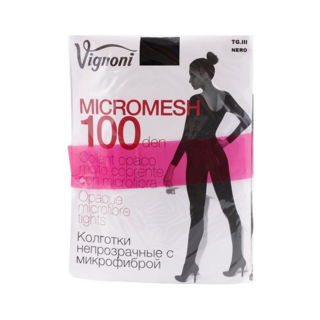VIGNONI MICROMESH pėdkelnės, 100 den