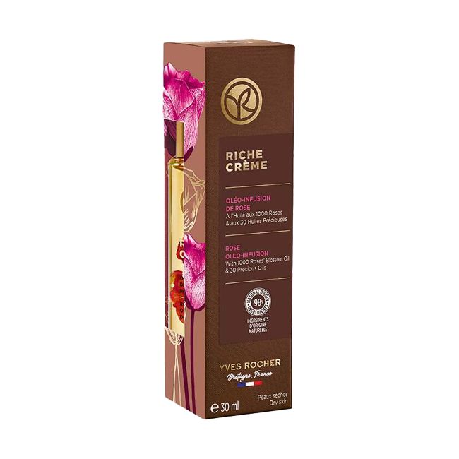 YVES ROCHER ROSE OLEO-INFUSION veido aliejus serumas, 30 ml