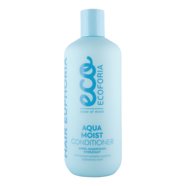 ECO ECOFORIA AQUA MOIST drėkinamasis plaukų kondicionierius, 400 ml