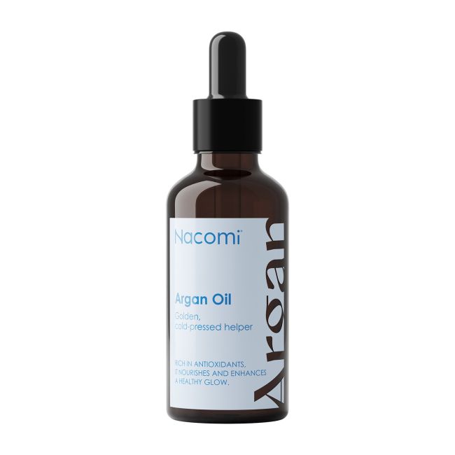 NACOMI ARGAN OIL veido, kūno ir plaukų aliejus, 50 ml