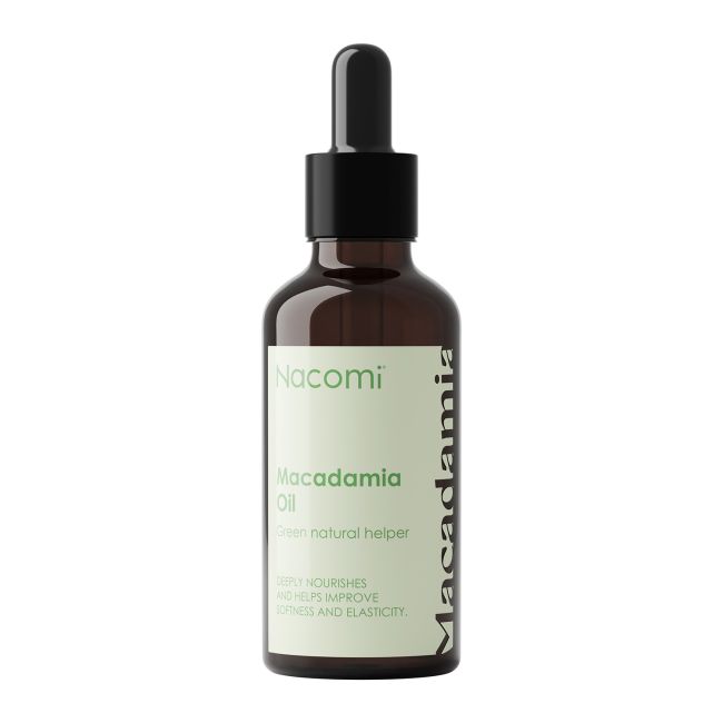 NACOMI MACADAMIA OIL veido, kūno ir plaukų aliejus, 50 ml