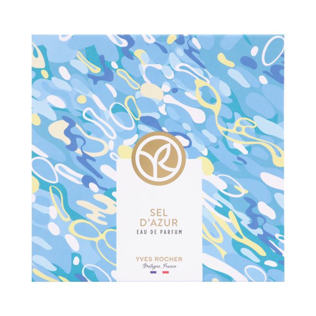 YVES ROCHER SEL D'AZUR parfumuotas vanduo ir kietieji kvepalai (30 ml + 13 g)