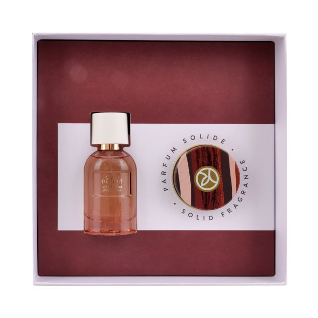 YVES ROCHER CUIR DE NUIT parfumuotas vanduo ir kietieji kvepalai (30 ml + 13 g)