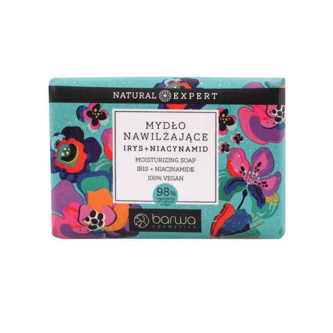 BARWA IRIS + NIACINAMIDE MOISTURIZING kūno muilas, 90 g