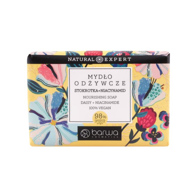 BARWA DAISY + NIACINAMID NOURISHING kūno muilas, 90 g