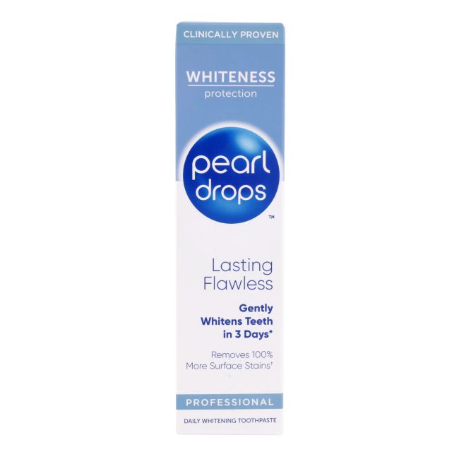 PEARL DROPS LASTING FLAWLESS dantų pasta, 75 ml